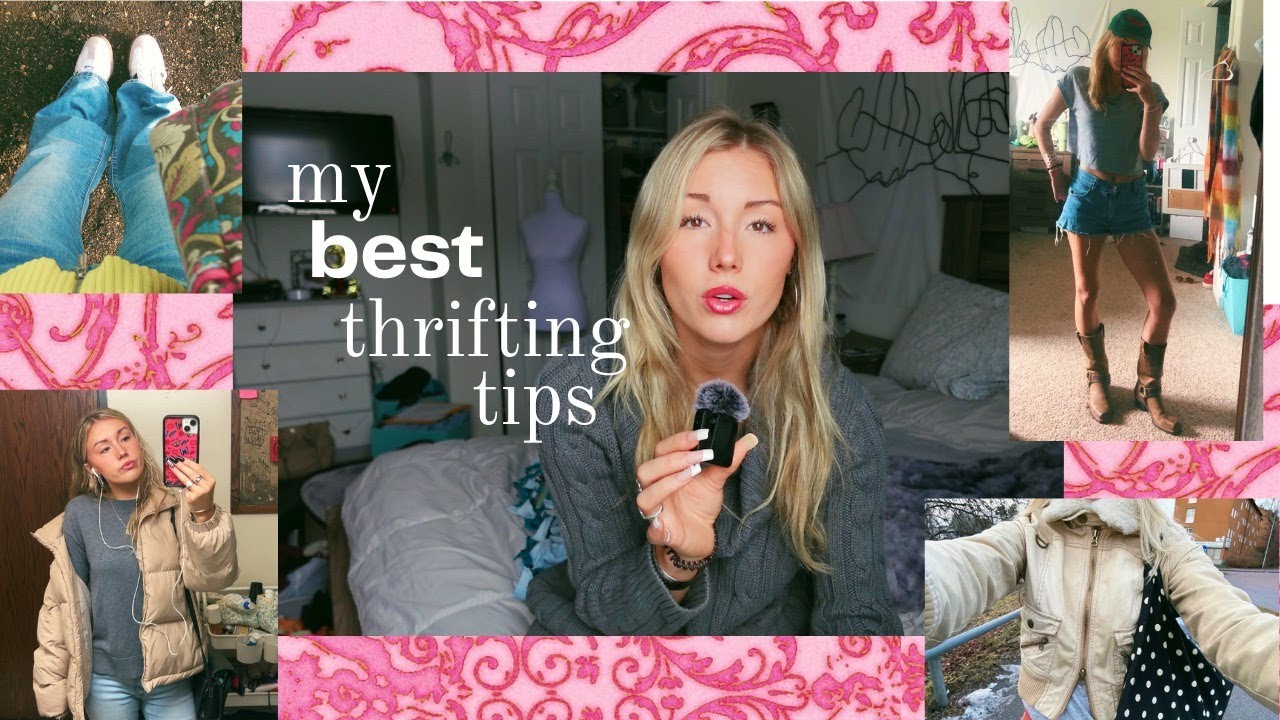 my BEST thrifting tips