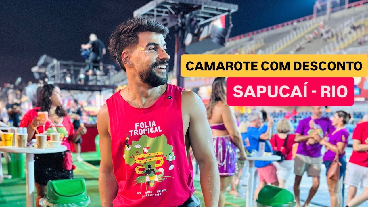 CAMAROTE COM DESCONTO NO CARNAVAL DO RIO: Sapucaí, passeios, praias, hospedagem e muito mais.
