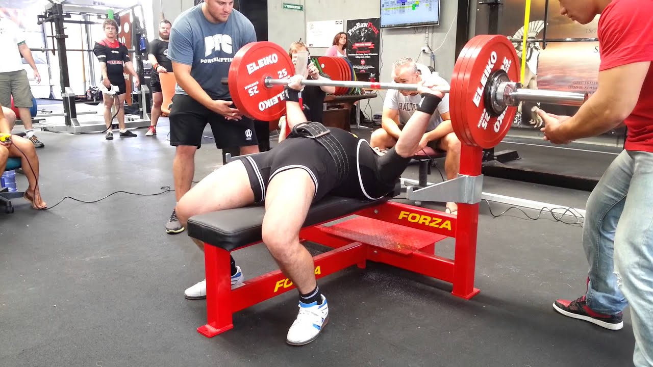 Adam Lam benches 182.5kg GPC