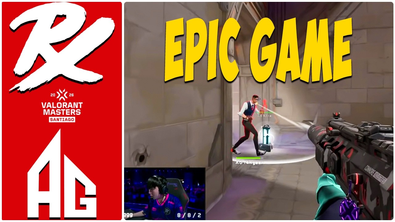LOSER OUT! Paper Rex vs All Gamers - HIGHLIGHTS - VALORANT Masters Santiago - PRX vs AG | VCT