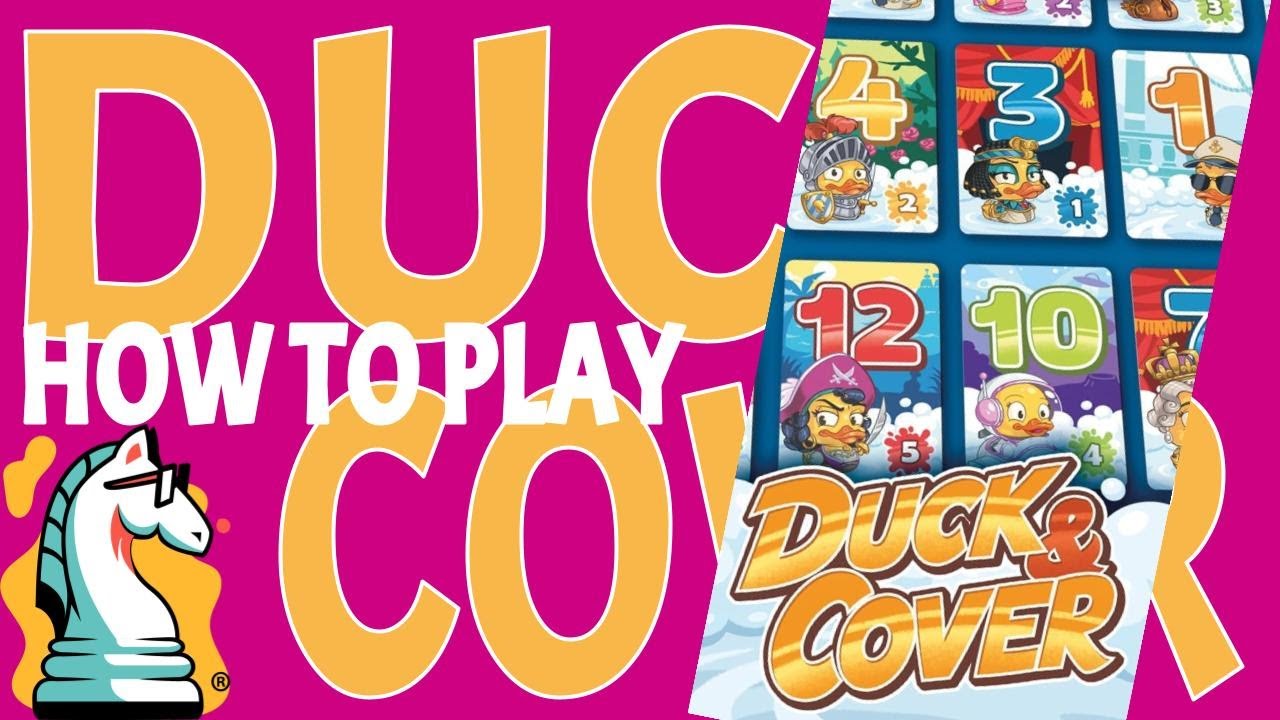 How To Play Duck and Cover Card Game Super Easy Guide!