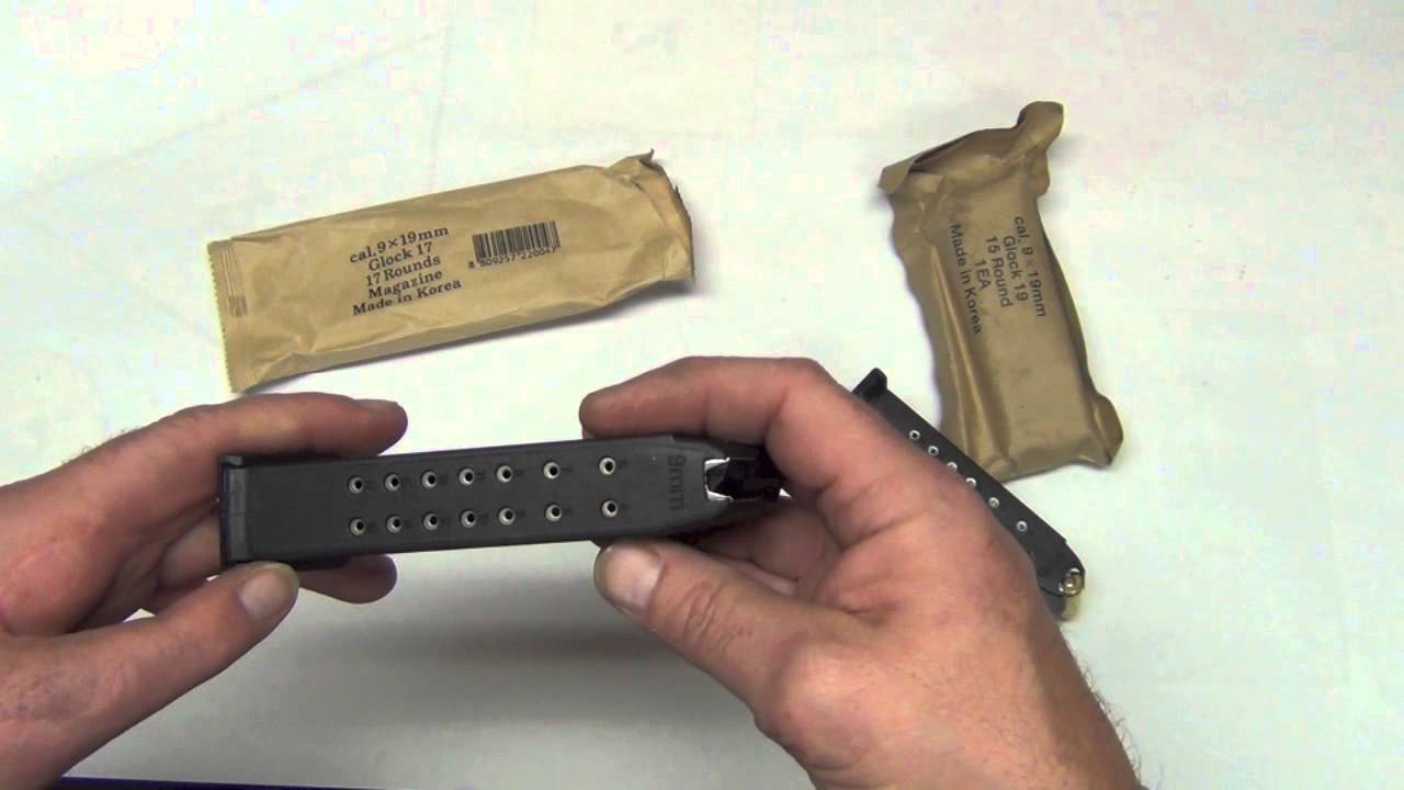 KCI Magazines for the Glock