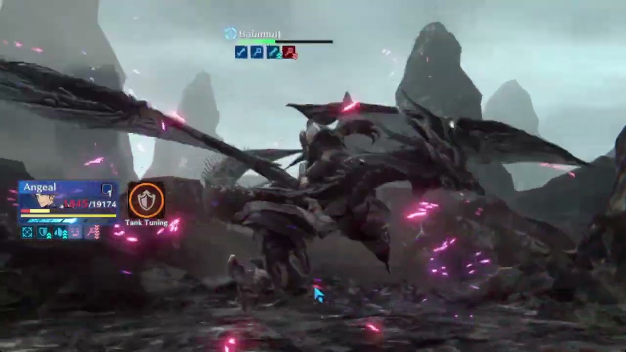 FF7 Ever Crisis - Bahamut EX3 Cleared - ft Earth Tifa