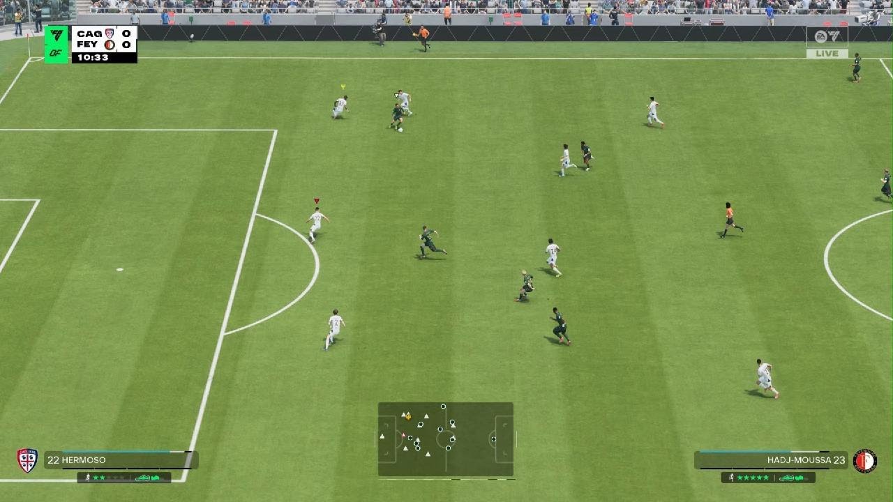 S11 UCL Cagliari vs feyenoord