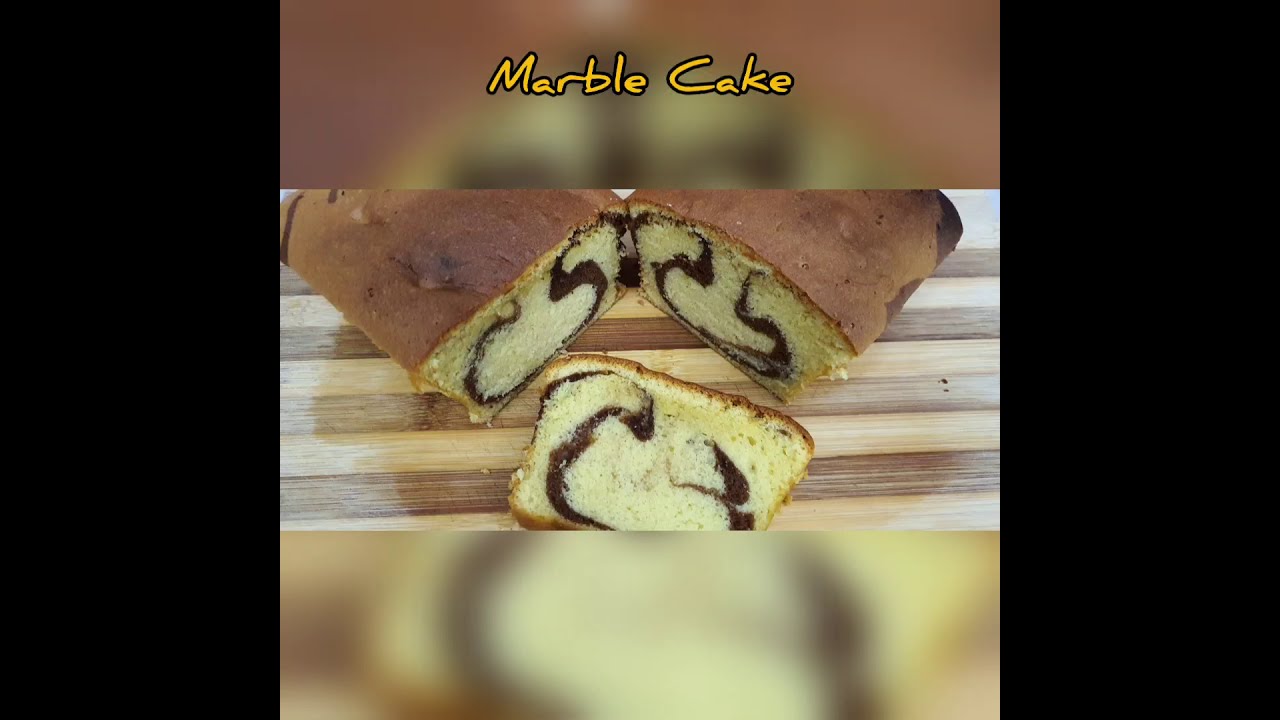 Marble cake (kue marmer)