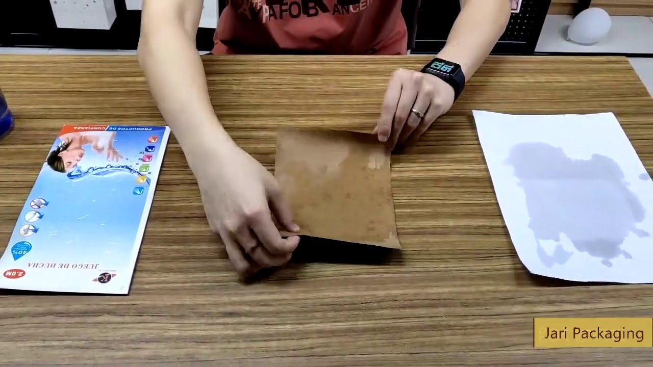 Why are paper bags waterproof?