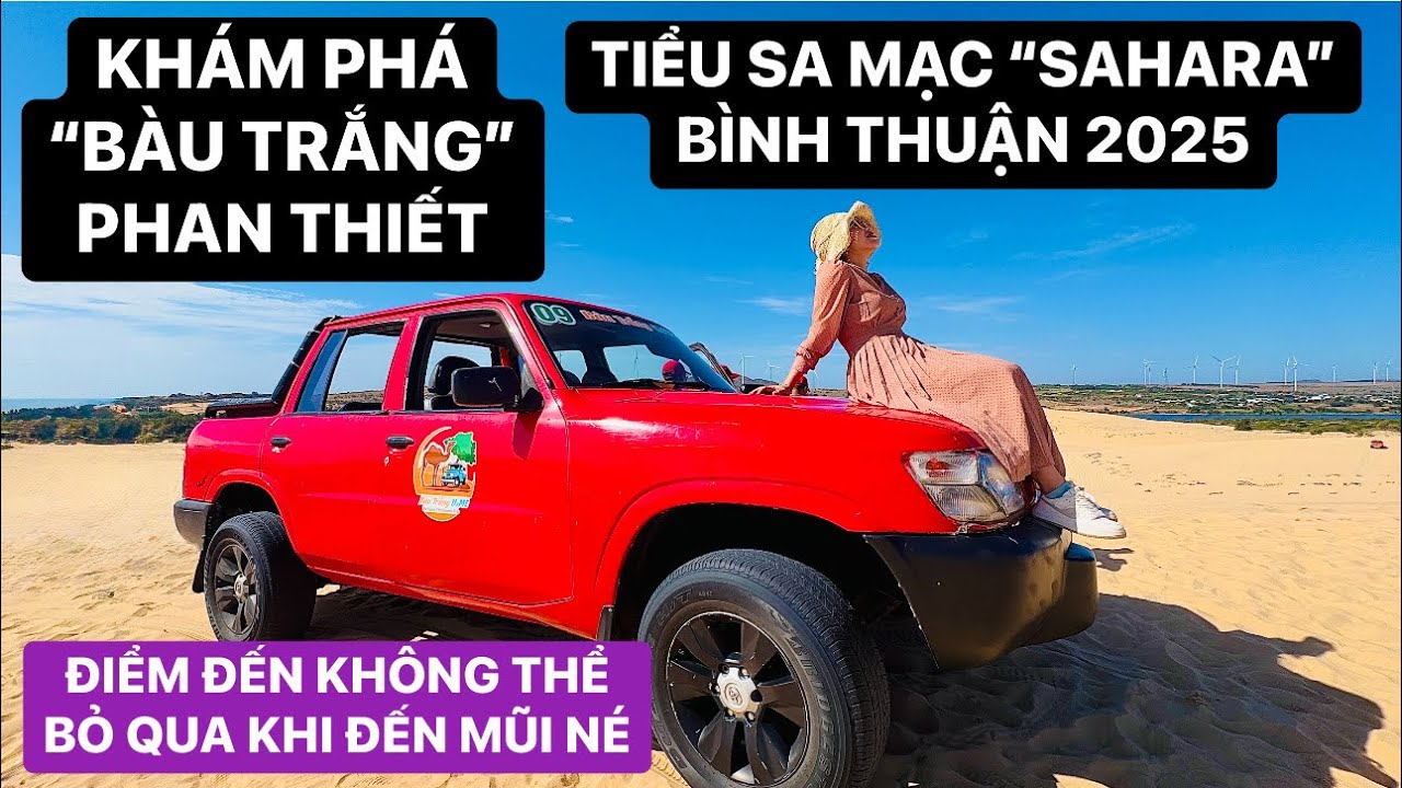 Khám phá điểm du lịch Bàu Trắng ở Mũi Né - Phan Thiết 2025 