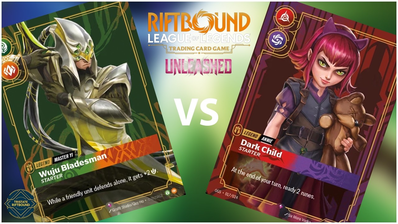 Set 3 Riftbound Unleashed Gameplay | Master Yi vs. Annie | Bo3