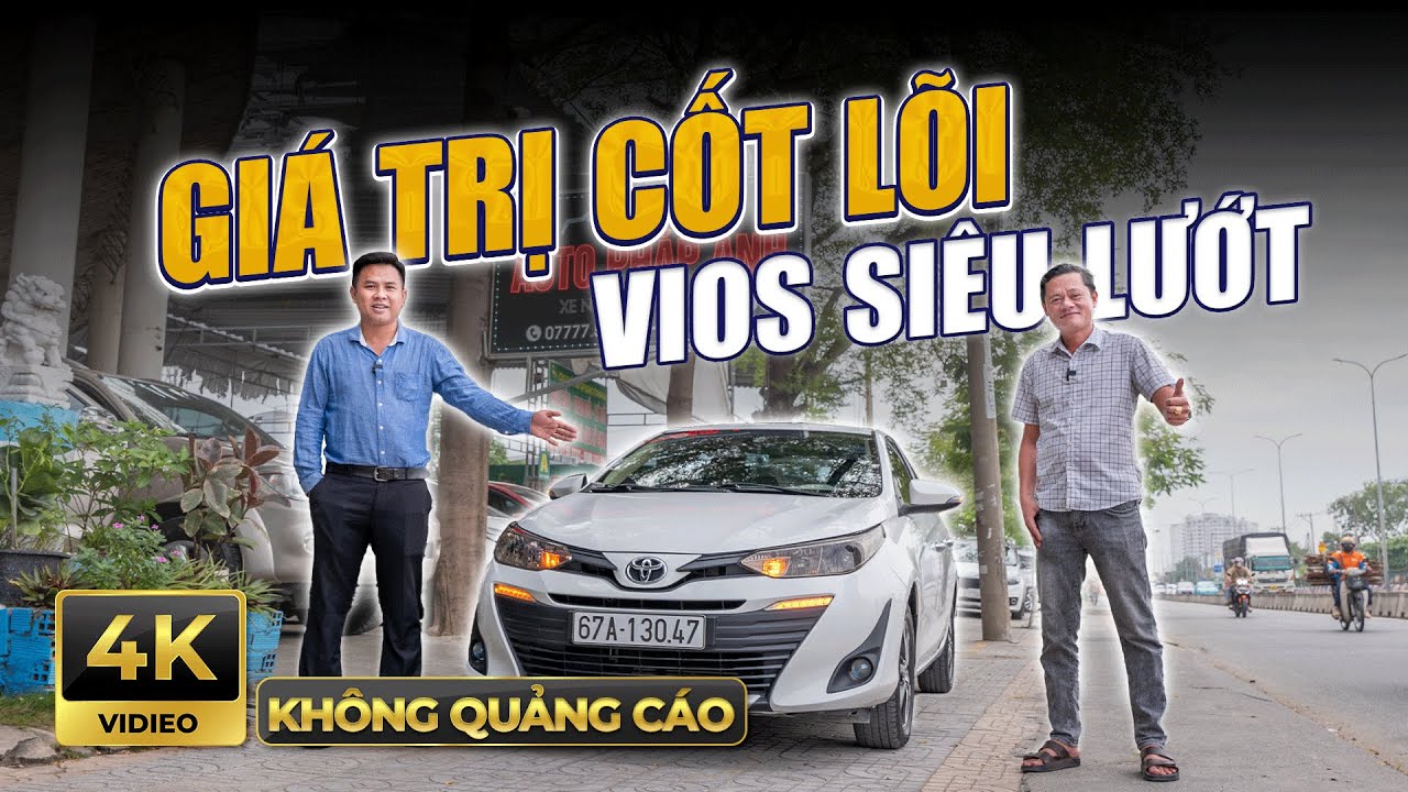 Đừng bỏ lỡ - Xe Vios E 2019 một chủ ít đi | Auto Pháp Anh [video 4k]
