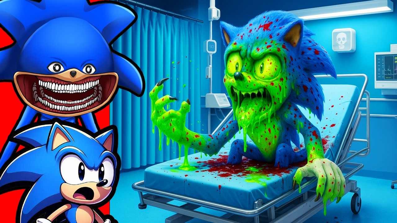 Sonic Gets POISONED At The Hospital (with Shin Sonic)