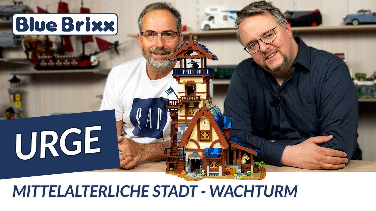 Mittelalterliche Stadt - Wachturm von UrGe @ BlueBrixx
