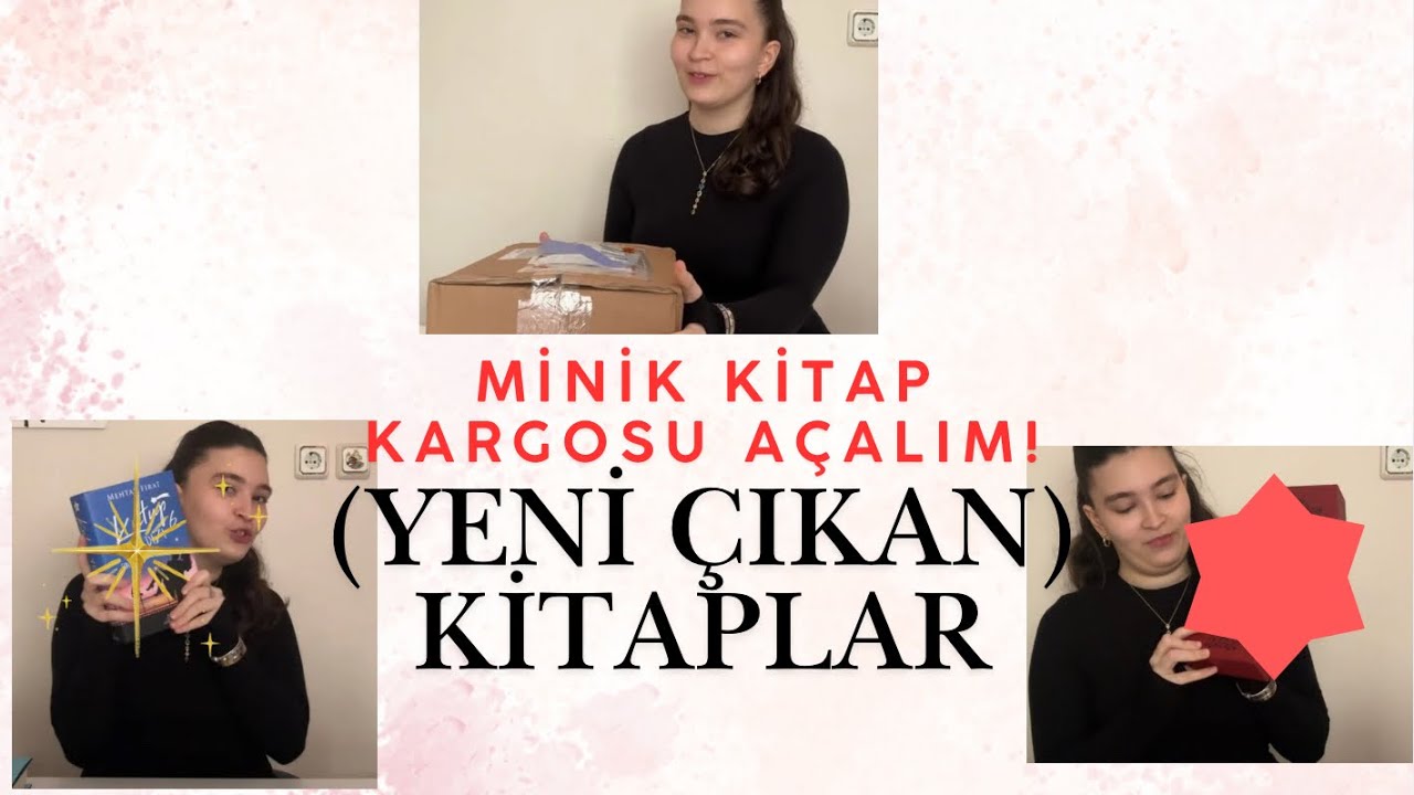 Kitap kargosu açalım (minik) neler aldım neler🫣📚📚👌