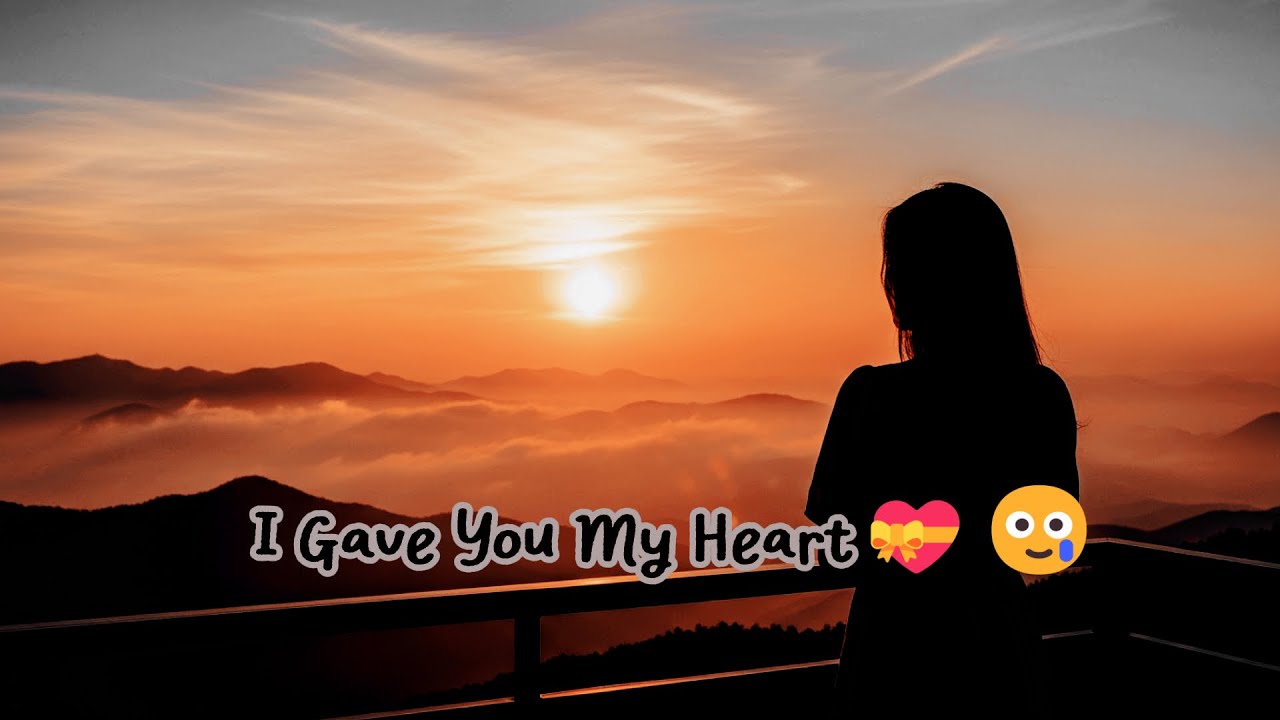 Я отдала тебе своё сердце💝🖤💝