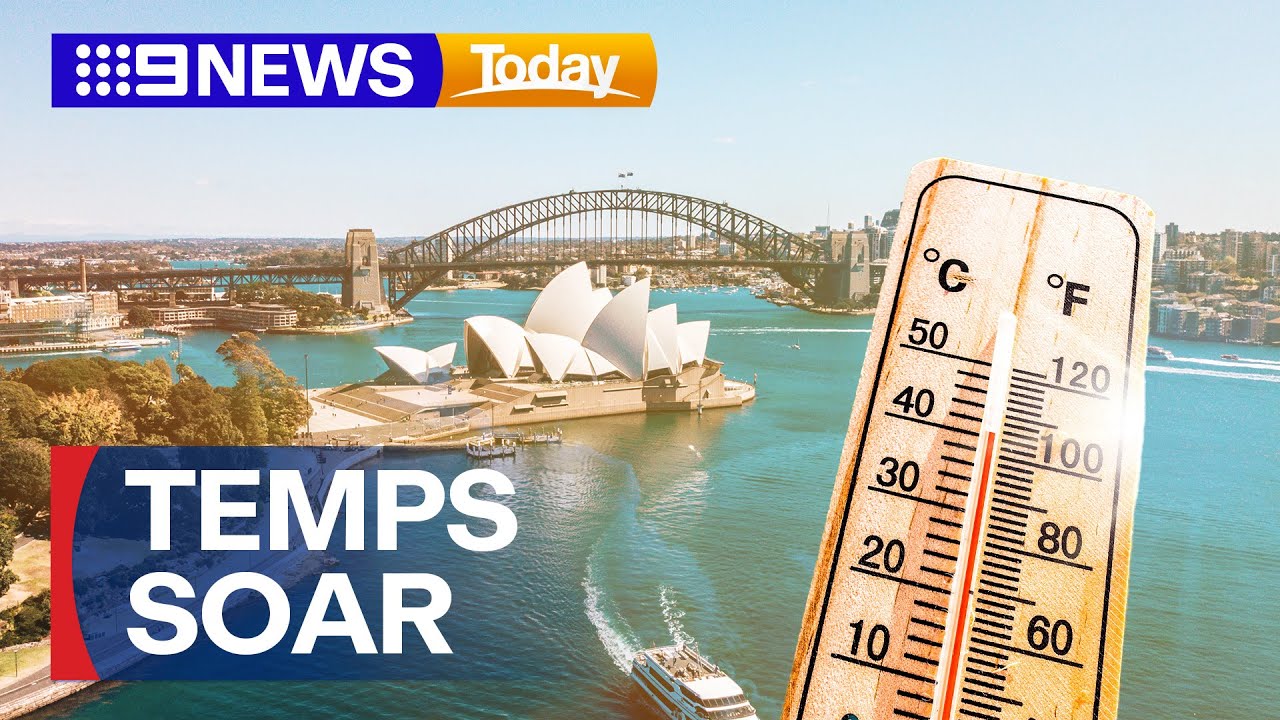 Temperatures set to soar ahead of Australia Day | 9 News Australia