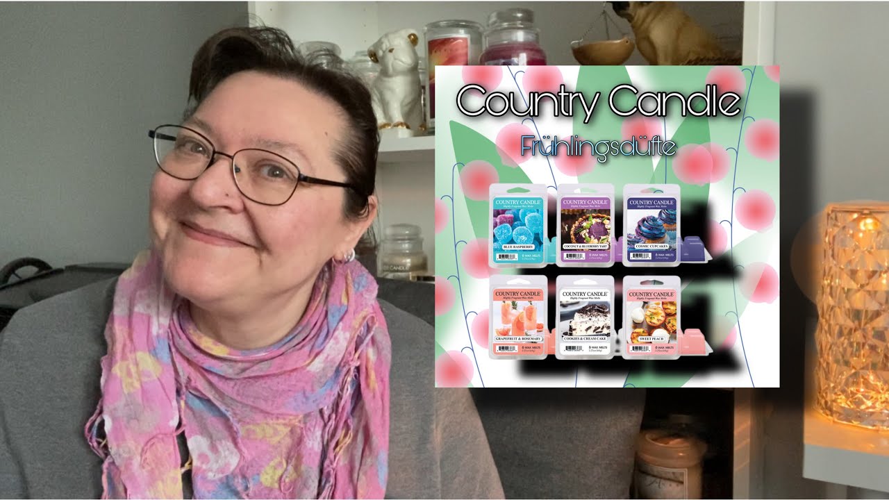 Country Candles neue Frühlingsdüfte - Mein „First-Sniff“ 😃 (Ellys Kerzenwelt 🕯️)