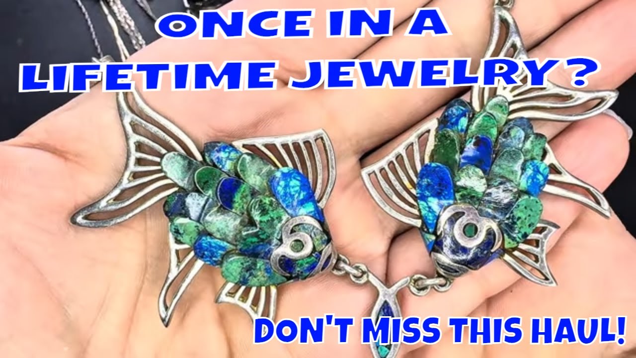 The Vintage Jewelry At The Flea Market Was Nothing Like I Have Seen Before!