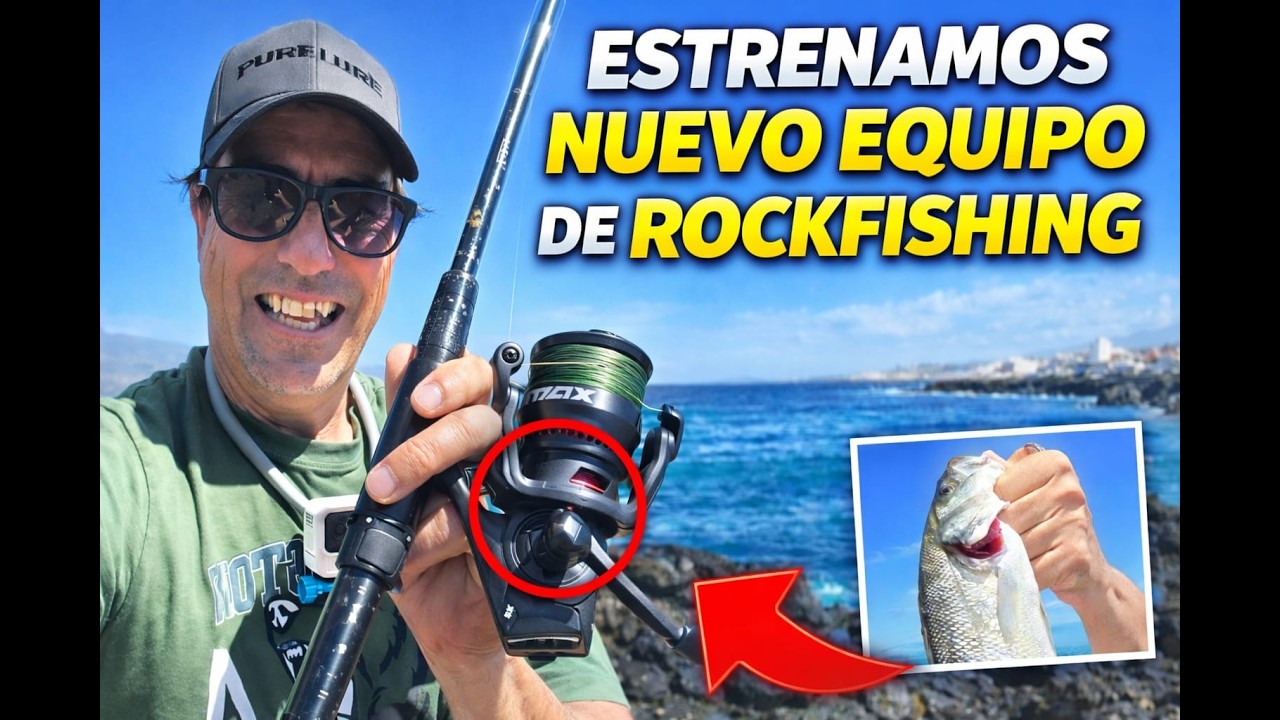 👉De Huelva a Tenerife 🌴! Nueva vida y estrenamos equipo de Rockfishing!🎣🔥