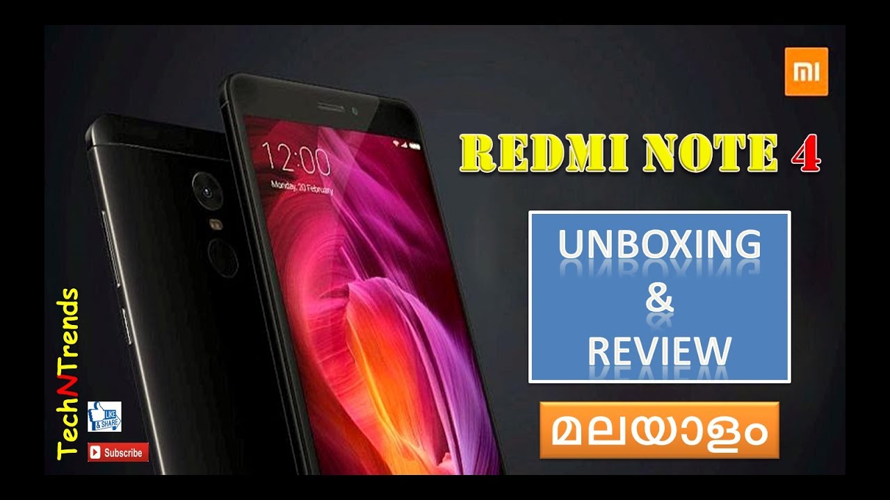 Redmi Note 4 Unboxing & Review [മലയാളം] Only on Flipkart.