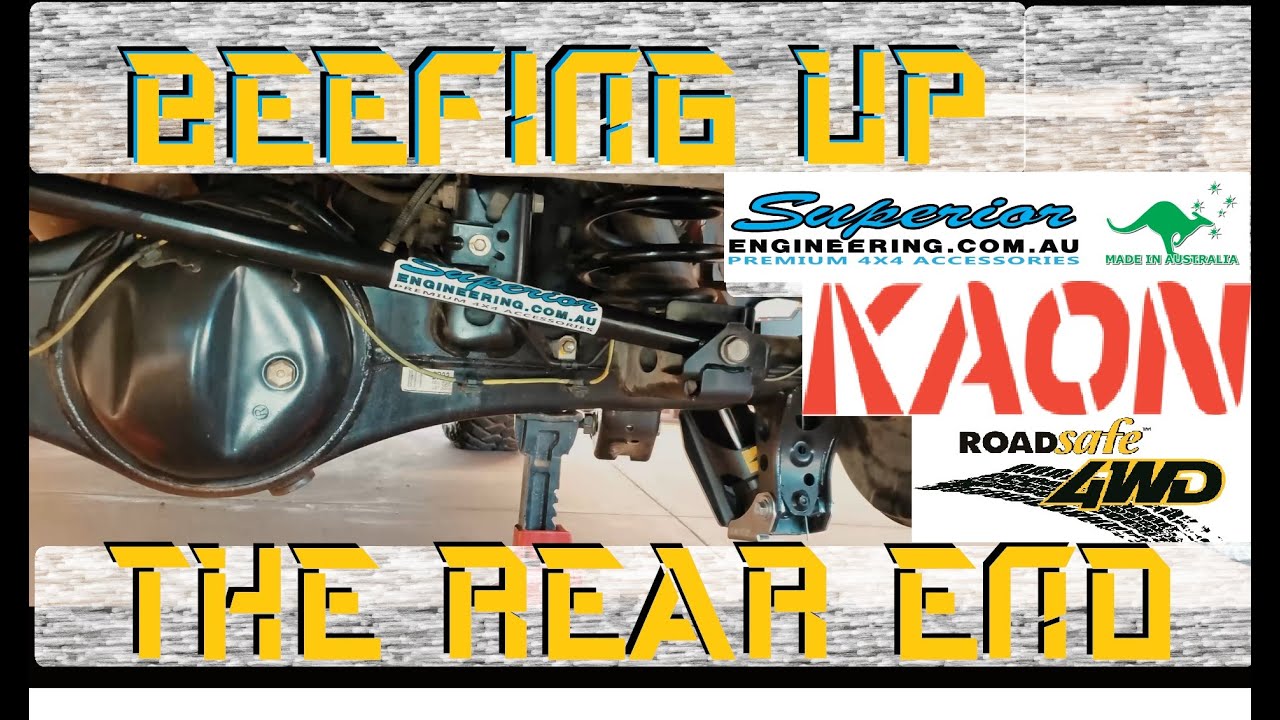BEEFING UP THE REAR END