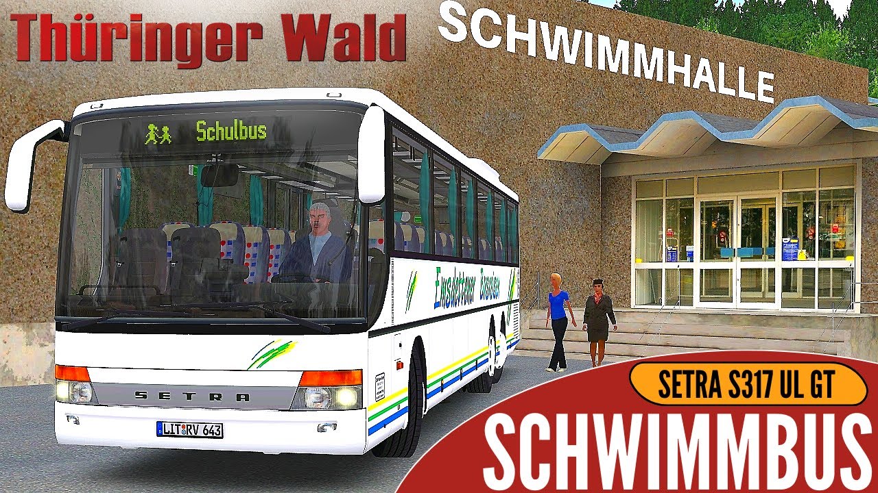 OMSI 2 [60 FPS] - THÜRINGER WALD 🌳 | SCHWIMMBUS 🏊‍♂️ - Let's Play Omsi 2 [#966]