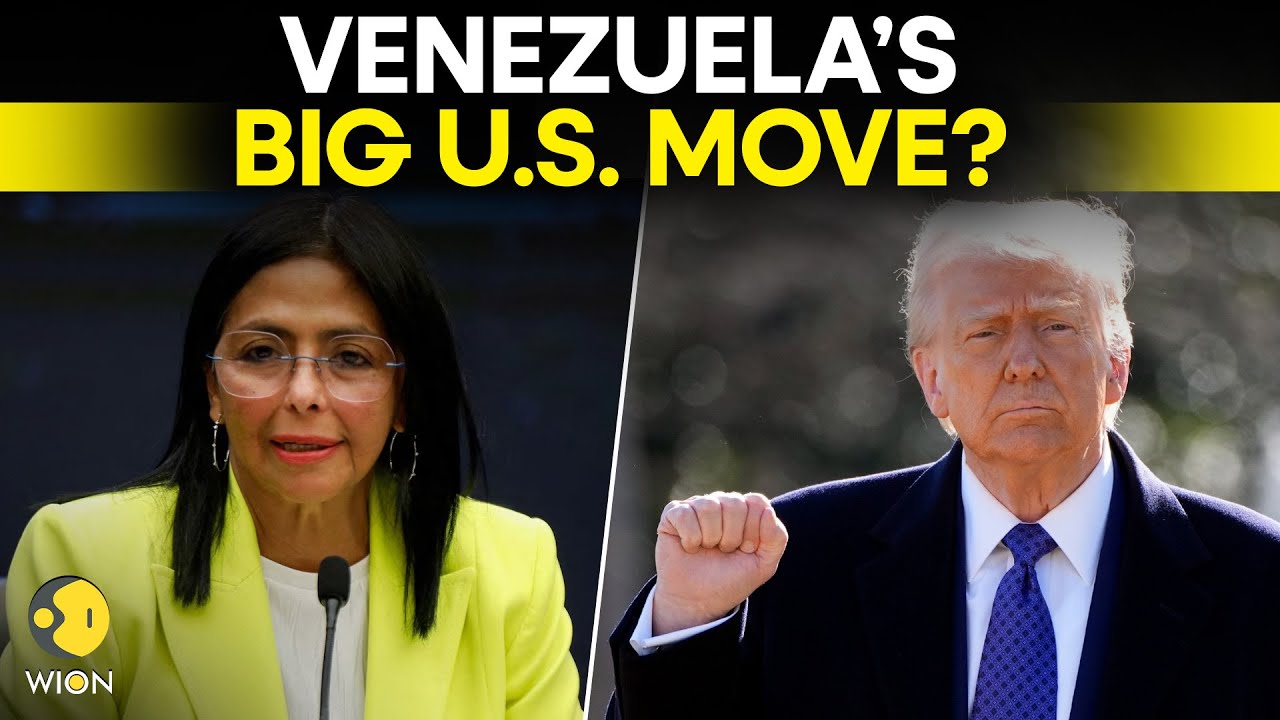 US–Venezuela LIVE: Delcy Rodríguez to Visit US, Marking First Venezuelan Visit in 25+ Years | WION