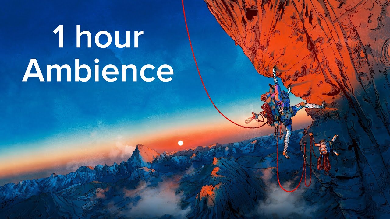 CAIRN 1 Hour Ambience (PS5 Pro) | Calm Mountain Wind & Climbing