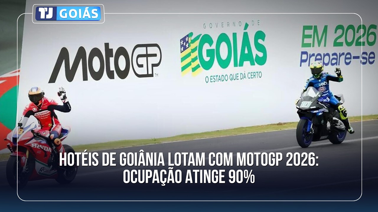 HOTÉIS DE GOIÂNIA LOTAM COM MOTOGP 2026: OCUPAÇÃO ATINGE 90%