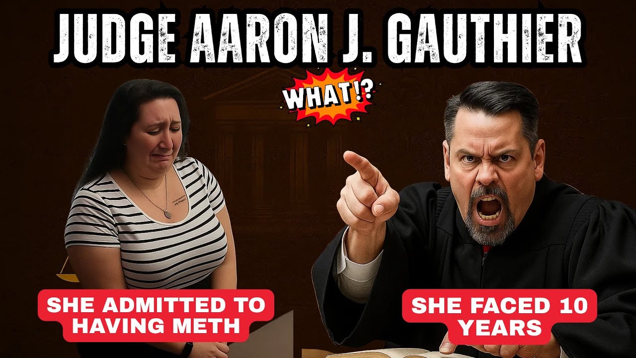 Judge Aaron J. Gauthier Stuns Court with Shocking Plea Deal Twist
