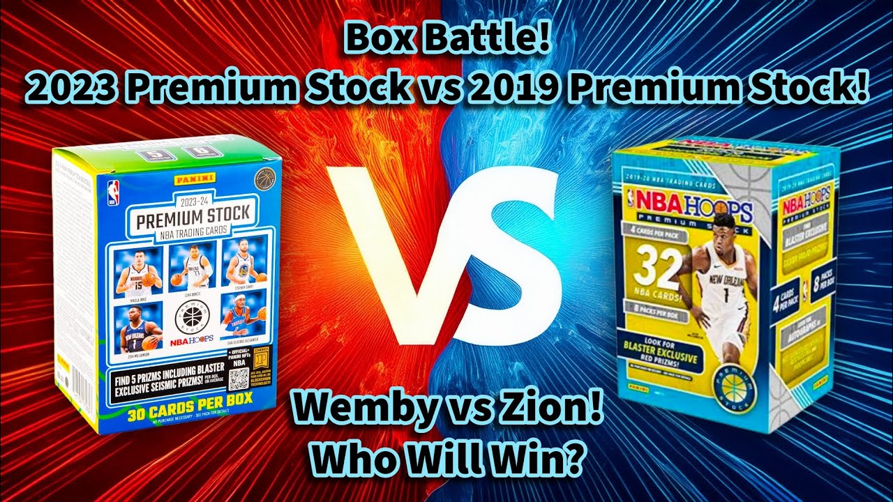 Premium Stock Blaster Box Battle! Who will win?
