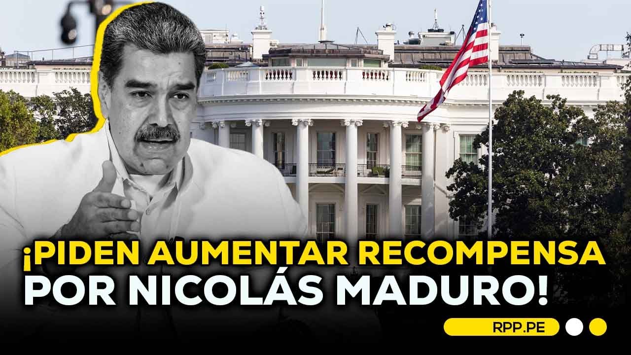 Nicol&aacute;s Maduro: &iquest;$100 millones de recompensa por su captura? Propuesta de 2 senadores de EE.UU