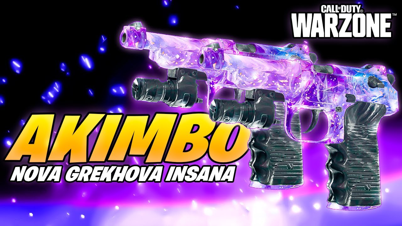 *DELETA* A NOVA GREKHOVA AKIMBO ESTÁ INSANA NO WARZONE!! | MELHOR CLASSE GREKHOVA DUPLA WARZONE