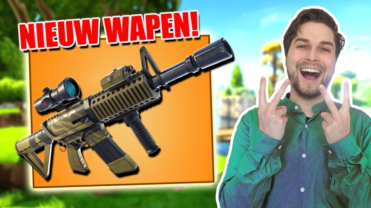 NIEUW WAPEN THERMAL AR IS ZOOO STERK! - Fortnite Battle Royale (Nederlands)