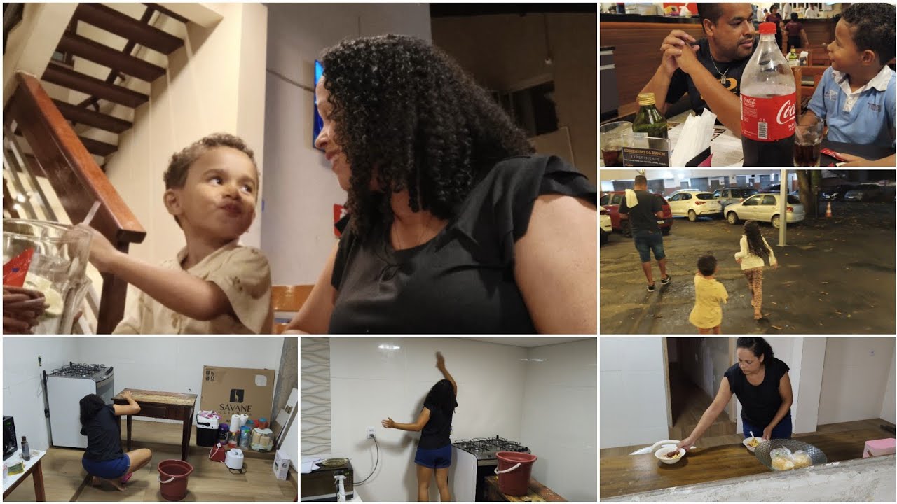 MINHA ROTINA: Mudanças na cozinha, café da manhã, igreja e pizzaria com a família! 🍕