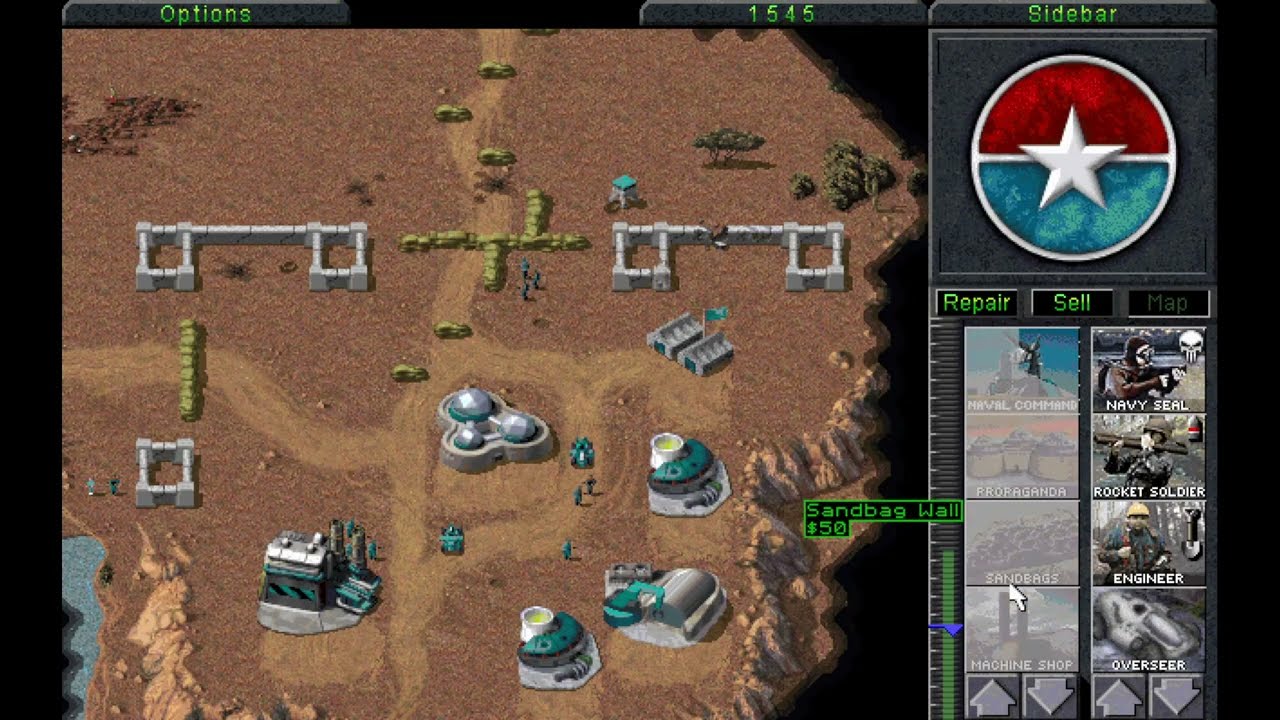 Casual Long Play: C&C Dawn of Tomorrow Let Build a nice Base Custom Mission: USA - Shock & Awe