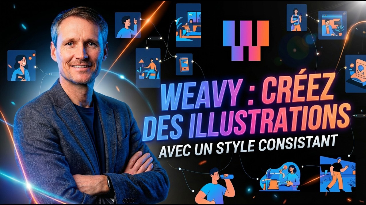 Weavy AI : créez des illustrations avec une consistance de style (worflow)