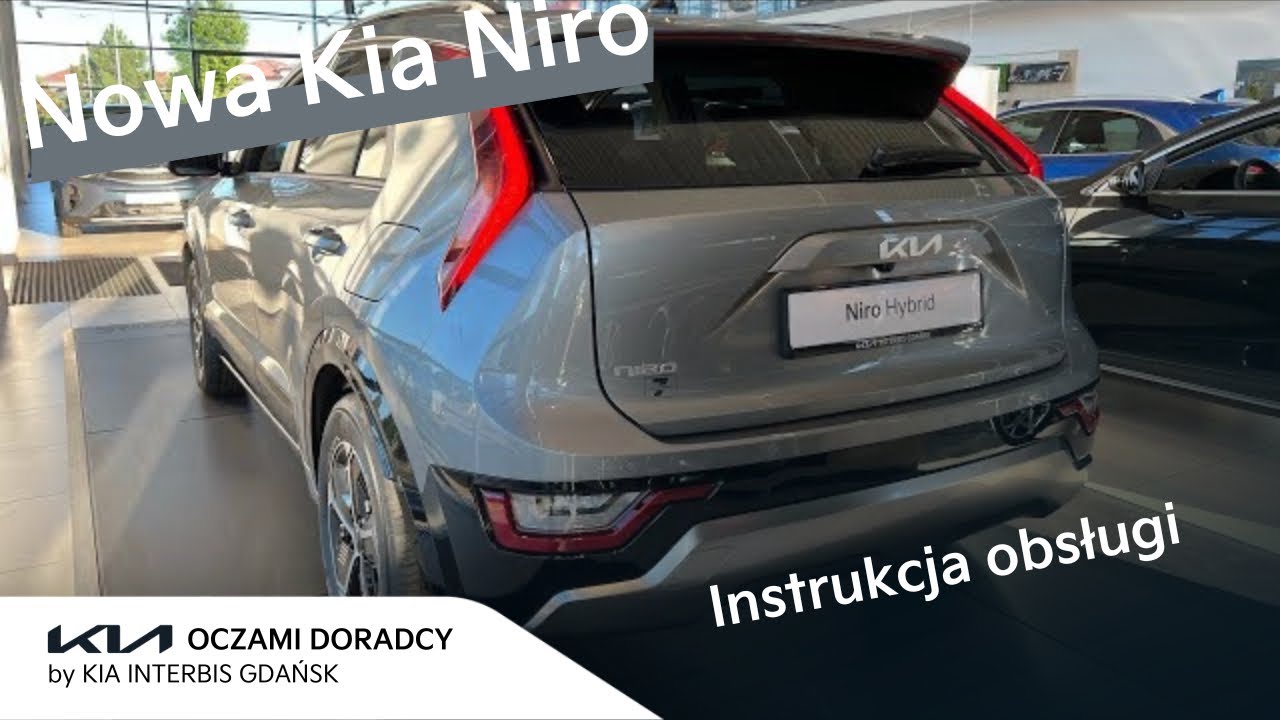 Nowa Kia Niro 2023 - instrukcja obsługi [1.6 GDI 141KM 6DCT HEV] | wersja L | Kia Interbis Gdańsk