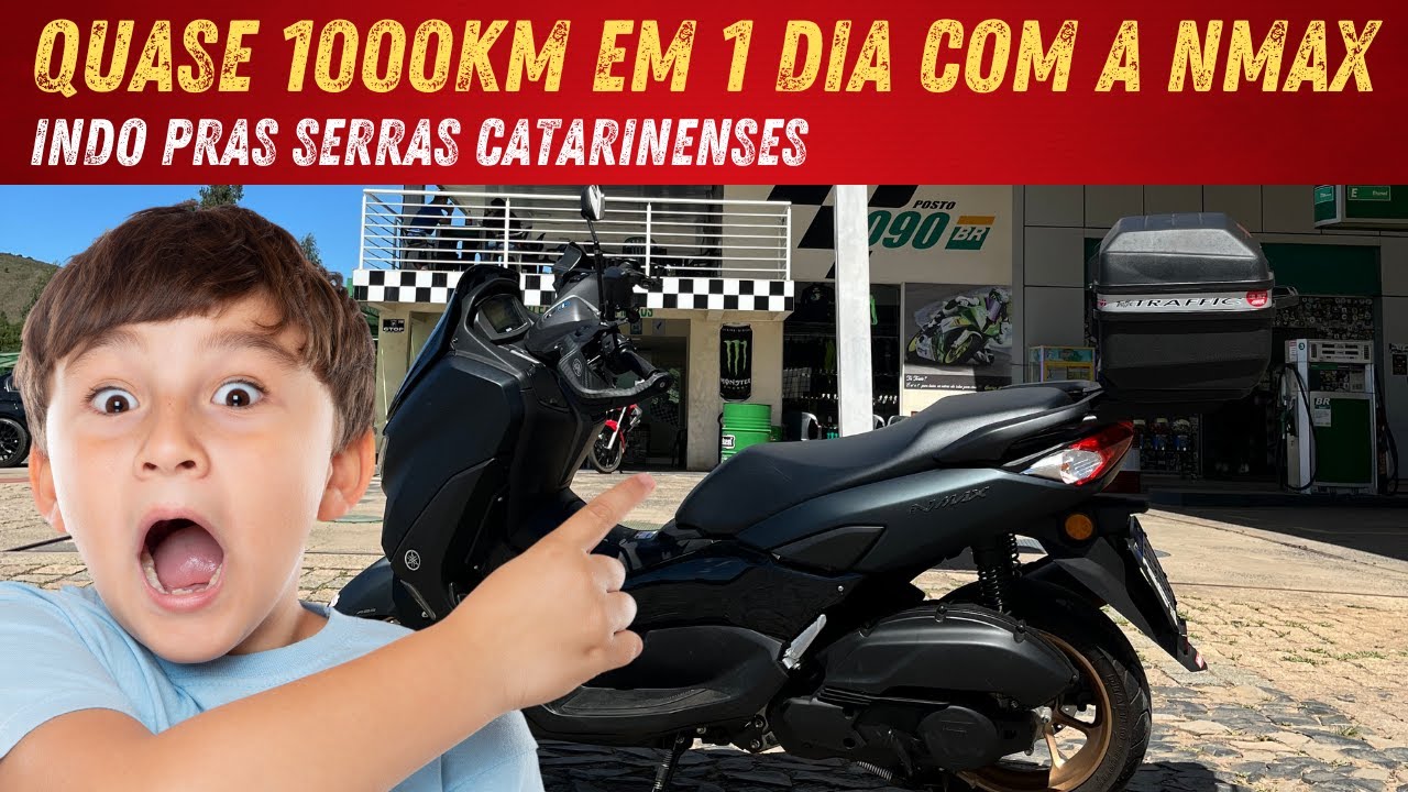 VIAGEM LONGA DE NMAX 2023 | QUASE 1000KM NO DIA ATÉ SANTA CATARINA EP 1/6