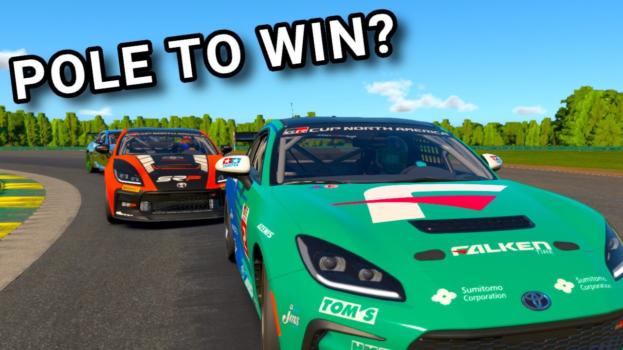 Могу ли я сохранить поул-позицию? | Гонка Кубка GR86 в iRacing