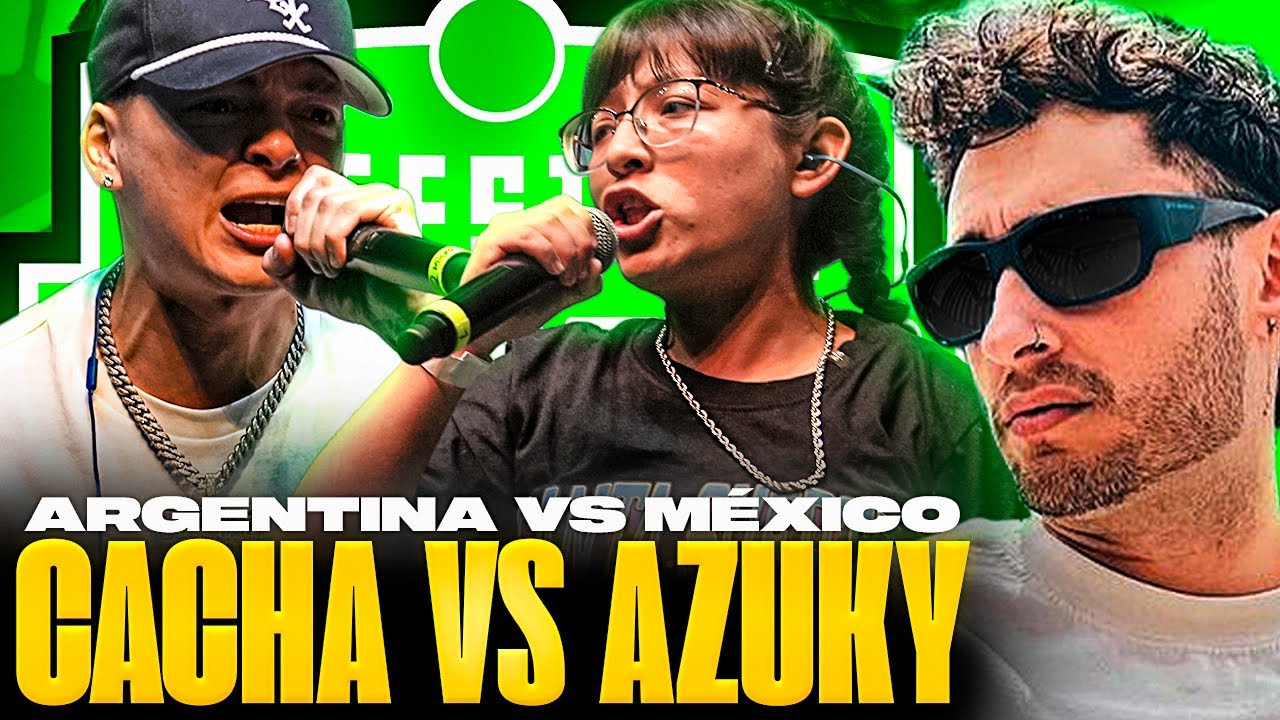 QUIERO IR DE EXTRAPLAYER 🤝 BLON REACCIONA A AZUKY VS CACHA | FMS MÉXICO 🇲🇽