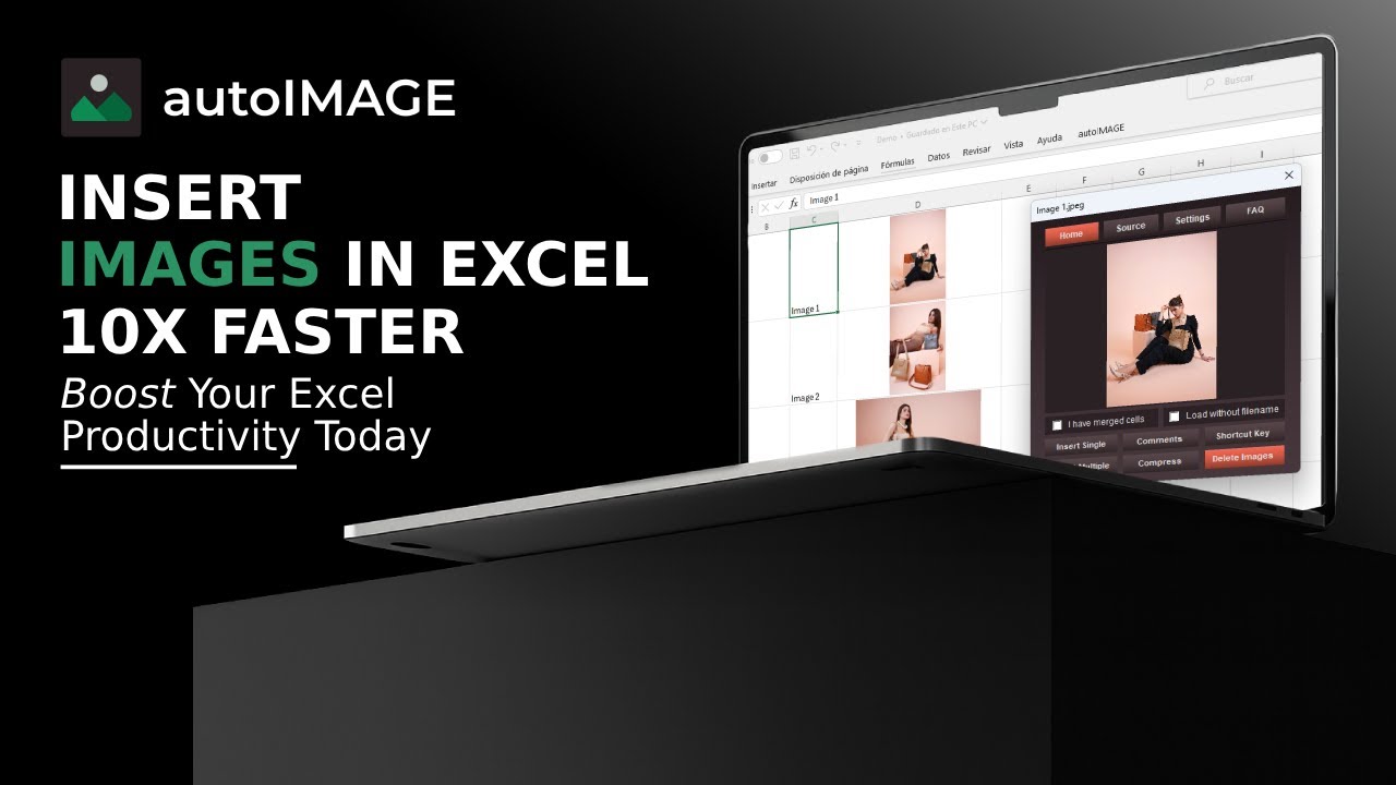Insert Images in Excel 10x Faster with autoIMAGE!