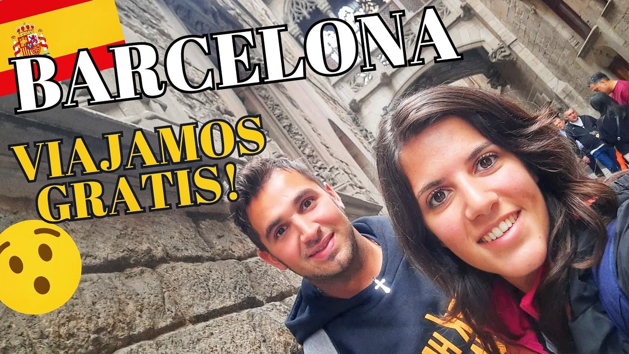 🇪🇸VIAJAMOS GRATIS | Recorrimos BARCELONA y no esperábamos lo que nos sucedió