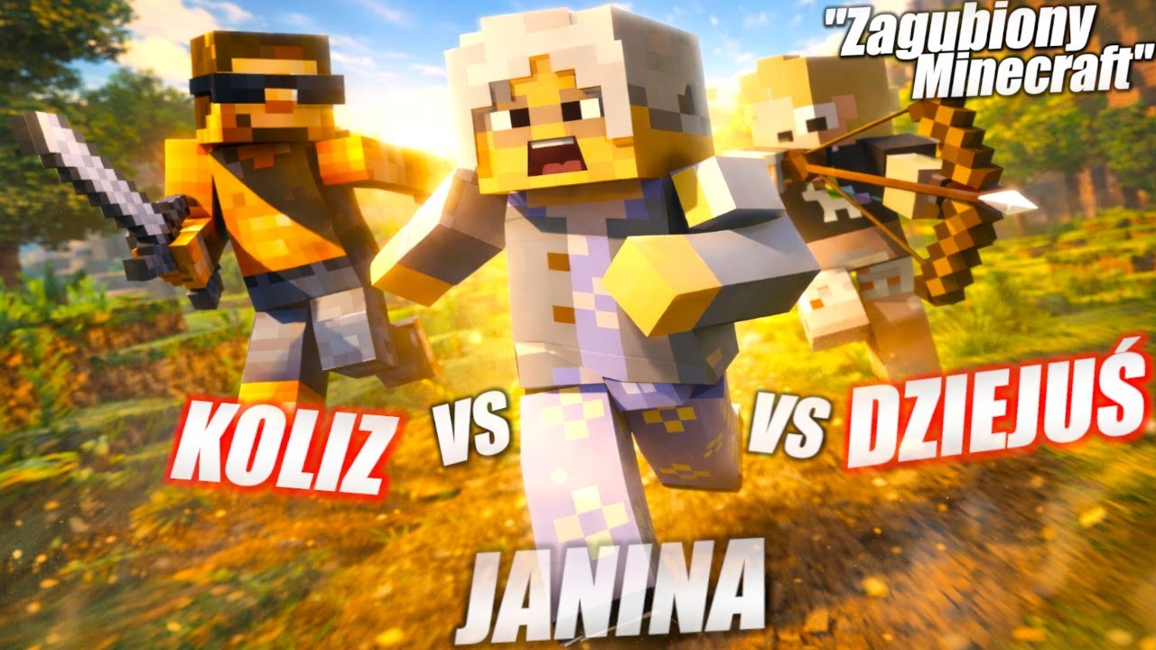 🔥KOLIZ & DZIEJUŚ vs JANINA😱- JANINA vs 2 ŁOWCÓW! 