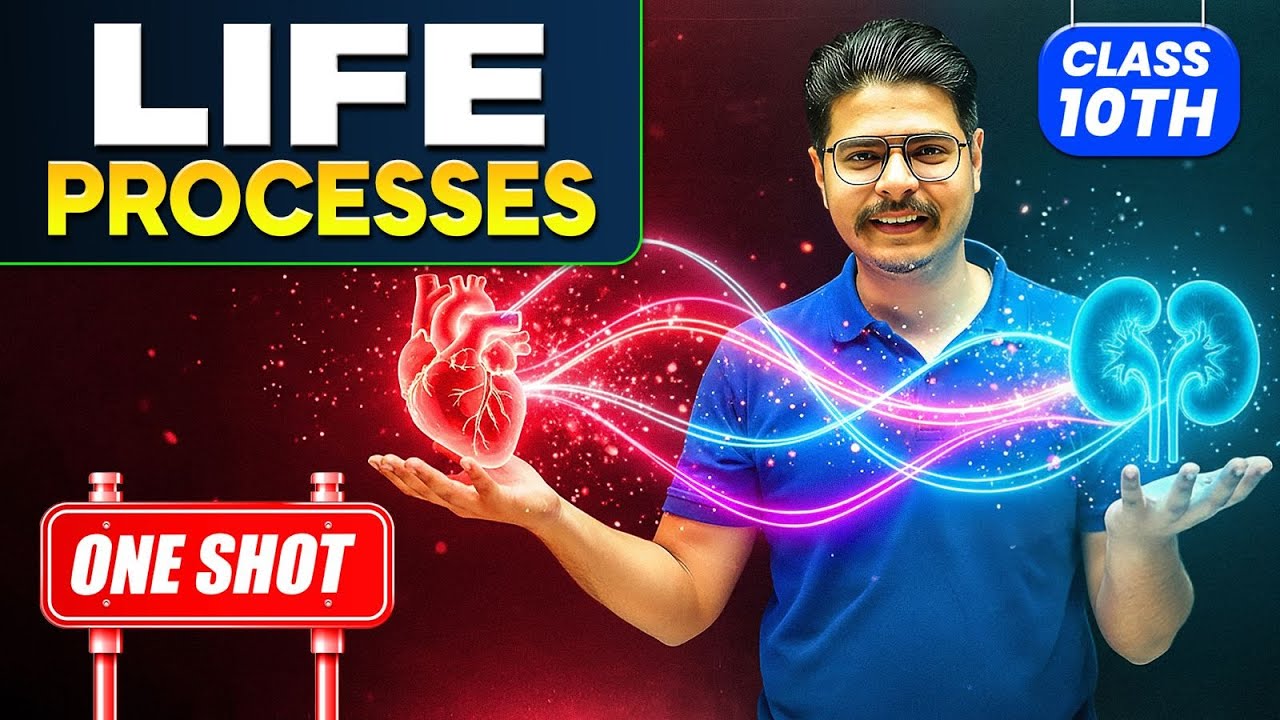 Life Processes 🫀 | CLASS 10 Science Chapter 5 | NCERT Covered | Rakshak Sir