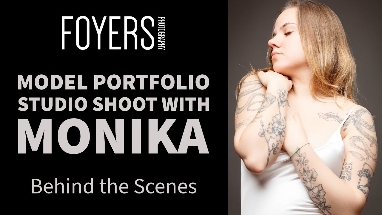 Model Portfolio Studio Shoot with Monika