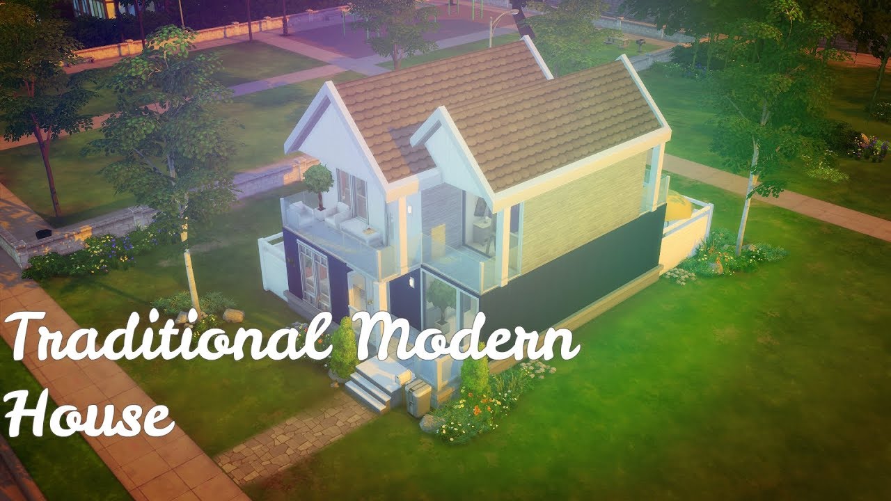 TS4 House Build: TRADITIONAL MODERN || CHANNEL UPDATE