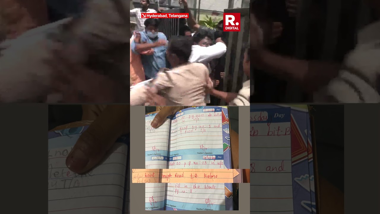 Protest Outside Hyderabad School After Teacher Assigns 'Religious Homework' To Student