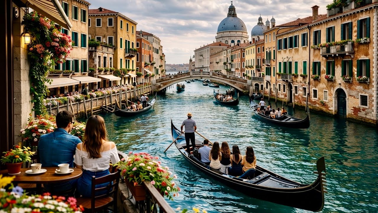 Venice, Italy  &ndash; Relaxing Walk in Europe&rsquo;s Most Magical City | A Real Fairytale City