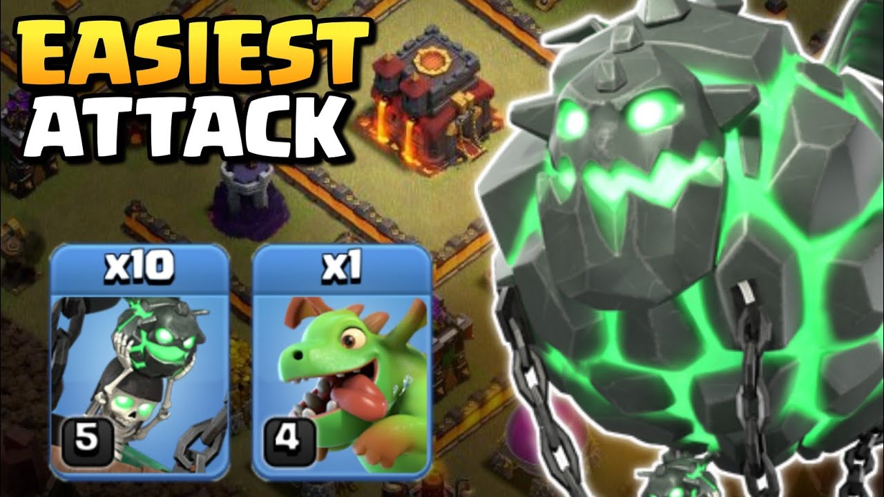 NEW TROOP : TH10 LAVALOON ATTACK STRATEGY 2023 | EASIEST TH10 ATTACK STRATEGY - Clash of Clans
