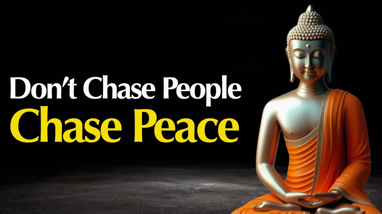 Peace Begins When You Stop Chasing | Buddhist Wisdom in English