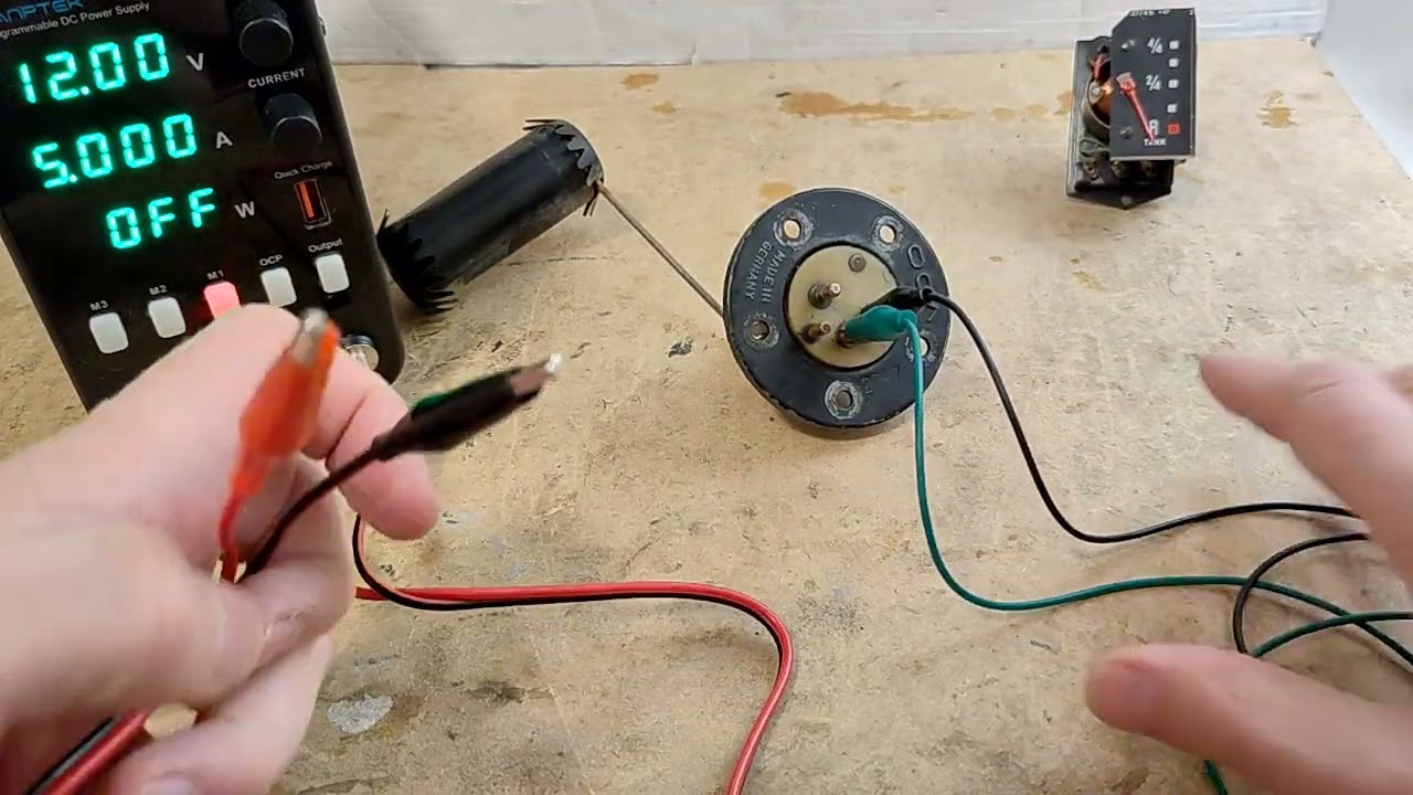 Aforador combustible coche clásico (parte 1/2)